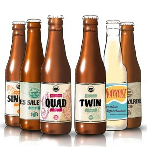 Pack Découverte bières artisanales bio 75cl - Brasserie 3 Pins Carqueiranne Var
