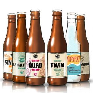 Pack Découverte bières artisanales bio 75cl - Brasserie 3 Pins Carqueiranne Var